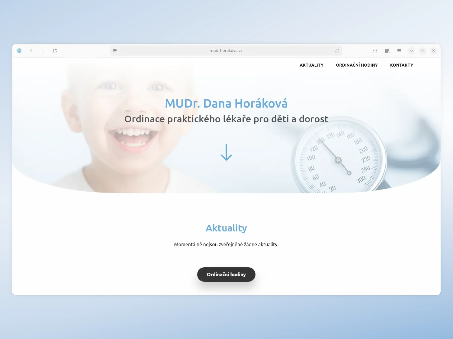 Ilustrace k webu MUDr. Dana Horáková